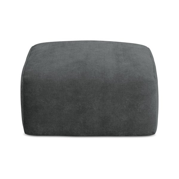 Tamno sivi tabure od šenila Leila – Makamii