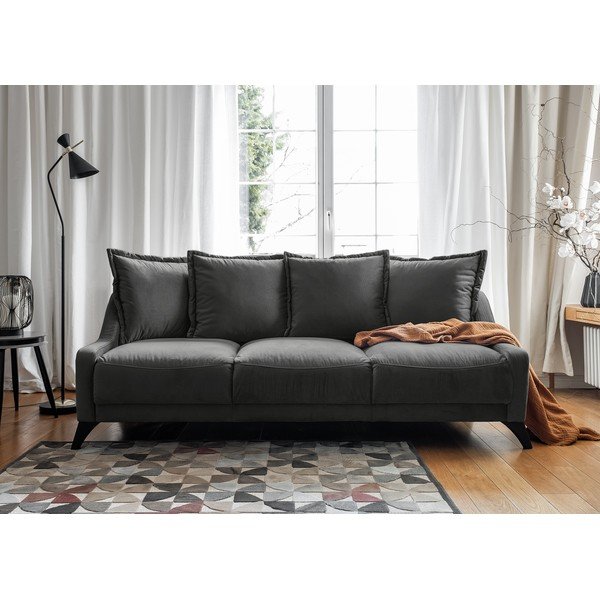Tamnosiva baršunasta sofa Miuform Royal Rose-image-2