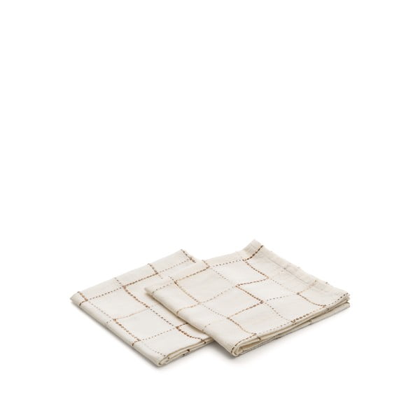 Tekstilni ubrusi u setu 2 kom 45x45 cm Ersen – Kave Home