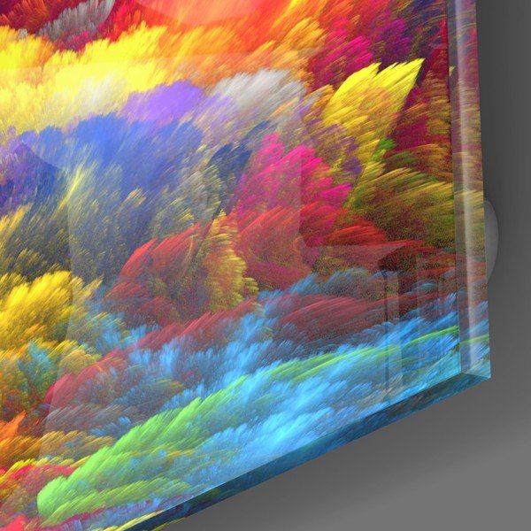 Staklena slika insigne Color Burst, 40 x 40 cm-image-2