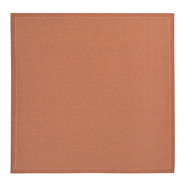 Narančasti vanjski tepih Floorita Tatami, 200 x 200 cm