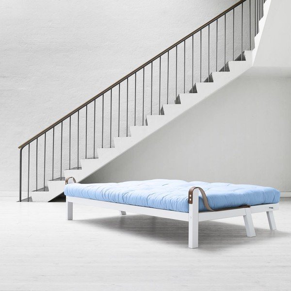 Sofa na razvlačenje Karup Poetry White / Celeste / Gris-image-1