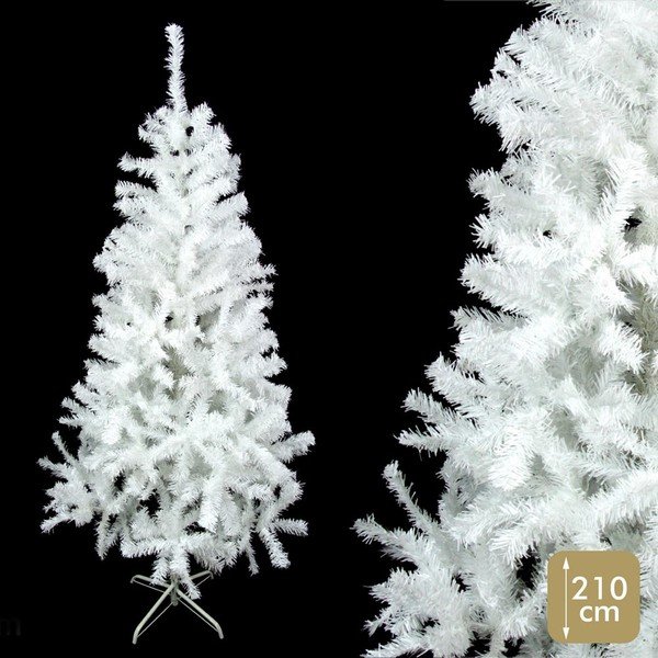 Bijelo božićno drvce UNIMASA, visina 210 cm-image-1