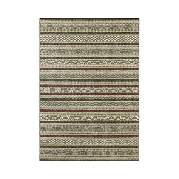 Zeleni tepih pogodan za van Elle Decoration Bloom Rodez, 80 x 150 cm