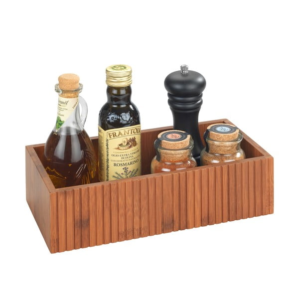 Bambusova kutija za pohranu u prirodnoj boji 30x15x8 cm Mera – Wenko-image-4