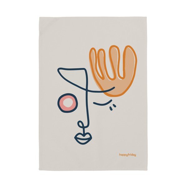 Pamučna kuhinjska krpa 2 kom 50x70 cm Anatomy – Aware-image-3