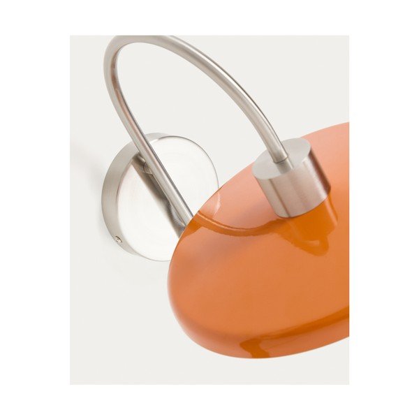 Narančasta zidna lampa ø 27 cm Nuvira – Kave Home-image-3