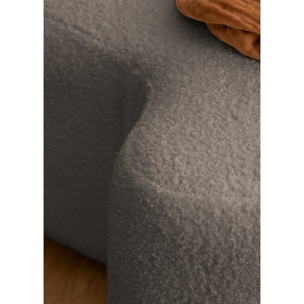 Smeđi tabure od bouclé tkanine Miuf – Miuform-image-4