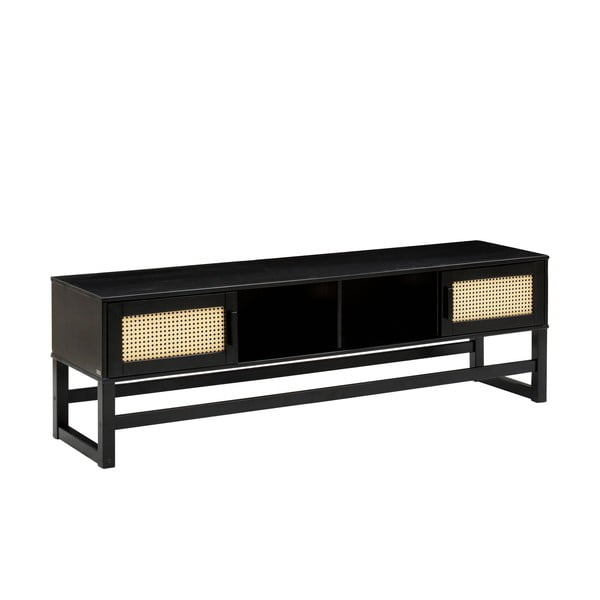 TV stol od crnog bora s vratima od ratana Støraa Jolene-image-1