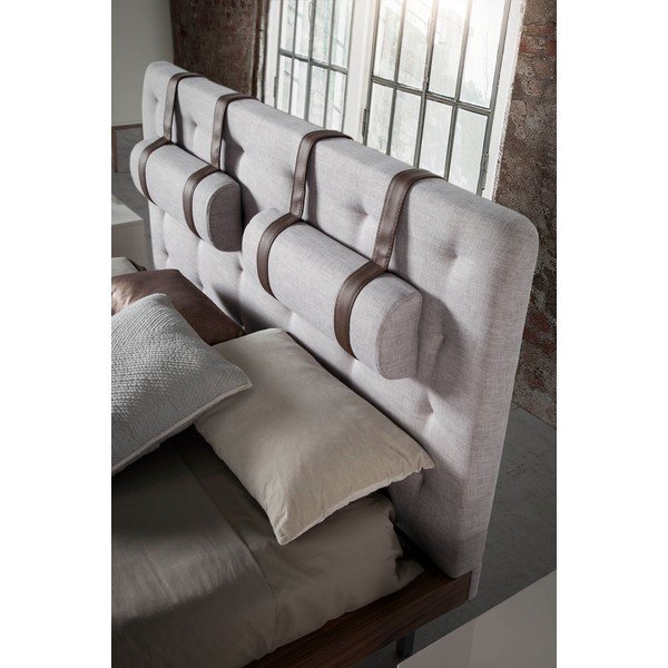 Bračni krevet s nogama od oraha Ángel Cerdá Olivia, 150 x 200 cm-image-4