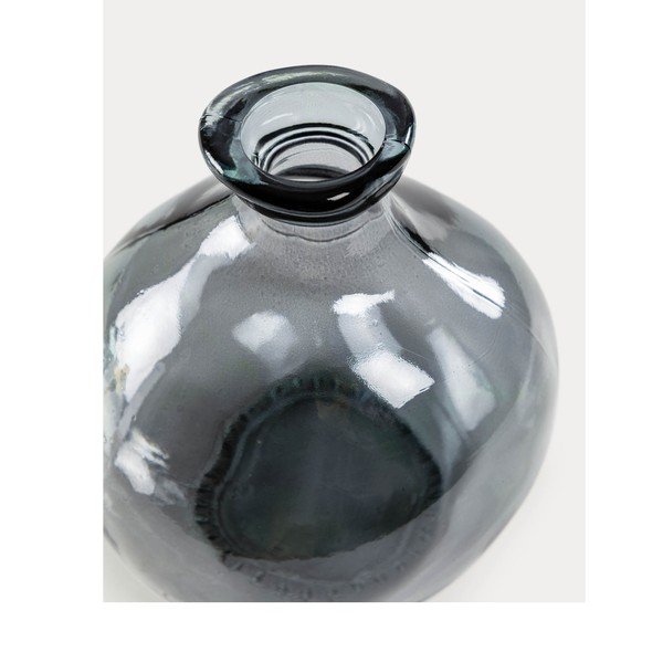 Siva vaza (visina 18 cm) Brenna – Kave Home-image-2