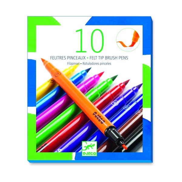 Set od 10 obostranih Djeco markera-image-1