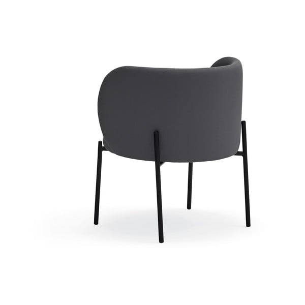 Tamno siva fotelja Teulat Mogi-image-4