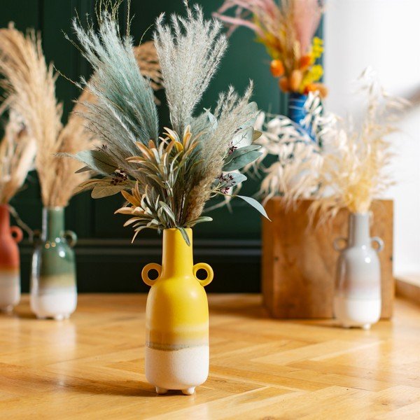 Žuta vaza Sass & Belle Bohemian Home Mojave, visina 23 cm-image-1