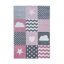 Ružičasti/sivi dječji tepih 140x200 cm Kids – Ayyildiz Carpets