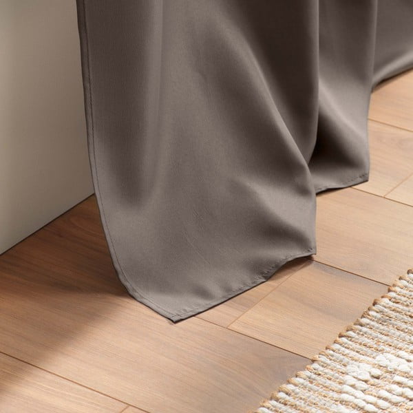 Smeđa zavjesa 140x260 cm Essentiel – douceur d'intérieur-image-3