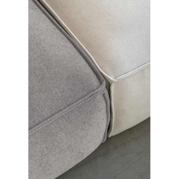 Svijetlo siva modularna sjedeća garnitura (s desnim kutom) Flex Felix – Miuform-image-4