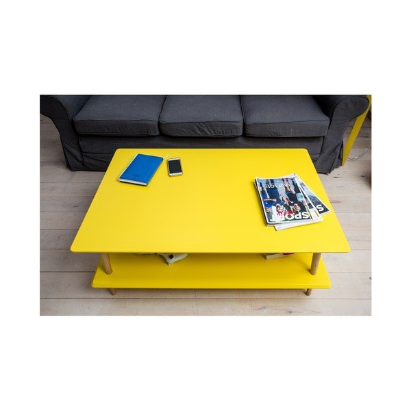 Bijeli stolić s policom Ragaba Koro-image-4