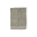 Sivo-zeleni ručnik od 100% pamuka Zone Classic Eucalyptus, 50 x 70 cm