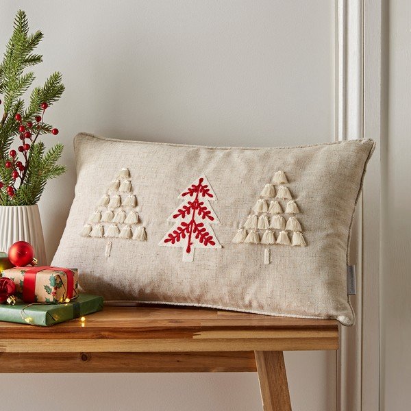 Ukrasni jastuk s božićnim motivom 30x50 cm Christmas Tree – Catherine Lansfield-image-1