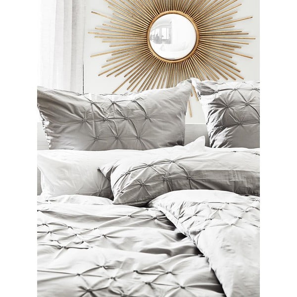 Zidno ogledalo s metalnim okvirom u zlatnoj boji Westwing Collection Ella, ø 104 cm-image-3