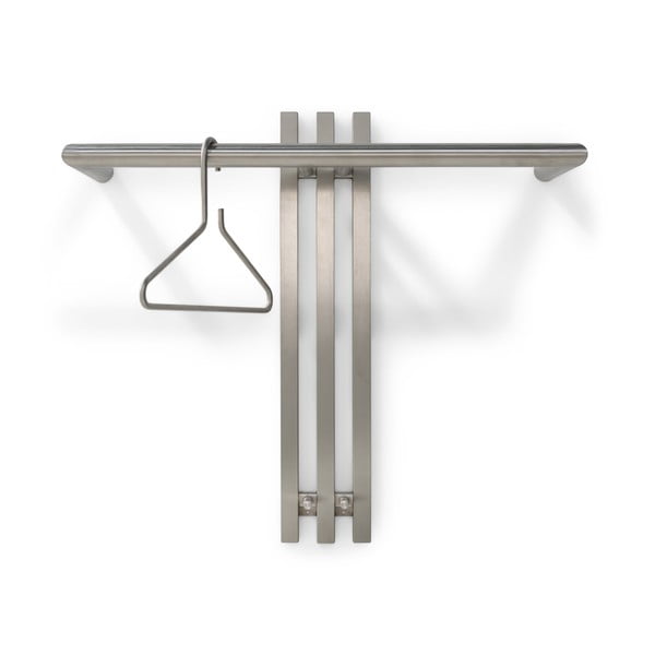 Metalna zidna vješalica u srebrnoj boji 65 cm Senza – Spinder Design-image-2
