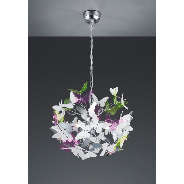 Dječji luster s plastičnim sjenilom ø 50 cm Butterfly – Reality-image-3