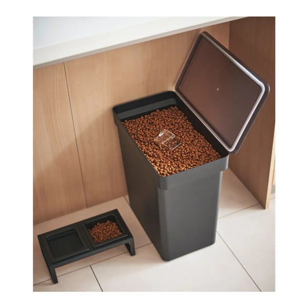Set posuda i kutija za granule za kućne ljubimce Tower – YAMAZAKI-image-1