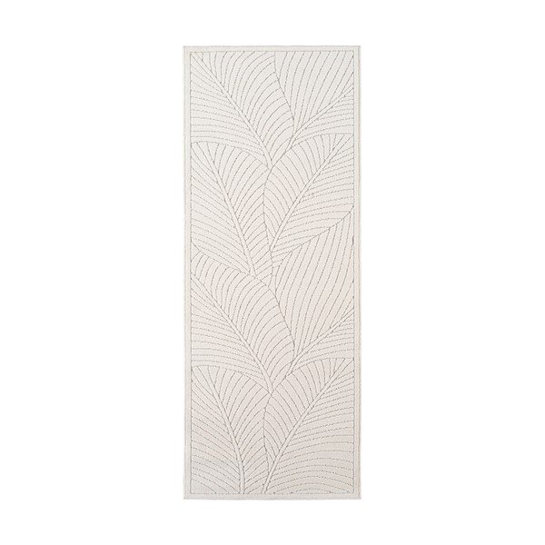 Krem unutarnja i vanjska staza 80x250 cm Nova 1203 – Ayyildiz Carpets