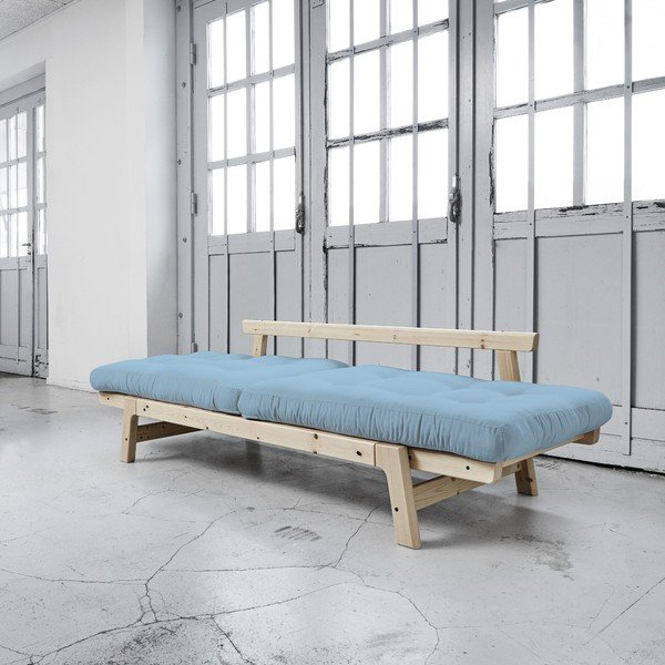 Sofa na razvlačenje Karup Step Natural / Celeste-image-2