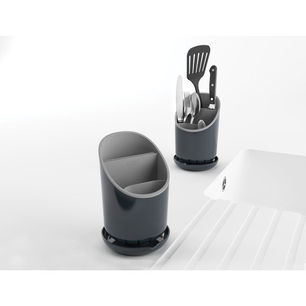 Sivi stalak za pribor za jelo i posuđe Joseph Joseph Dock-image-2