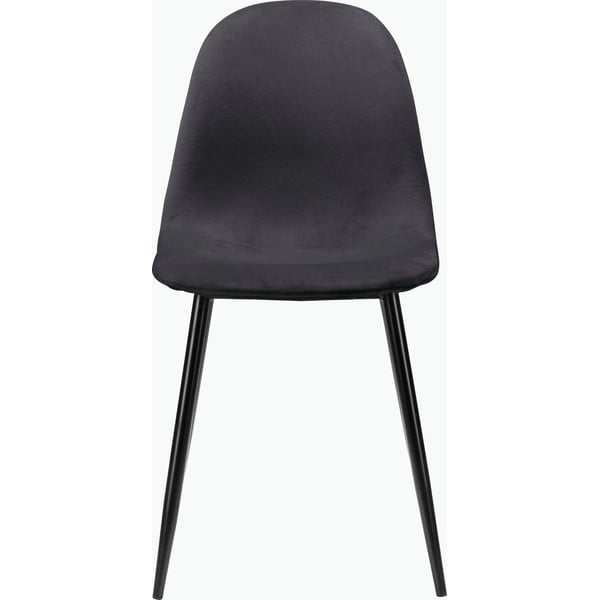 Tamno sive baršunaste blagovaonske stolice u setu 4 kom Monza – Støraa-image-1