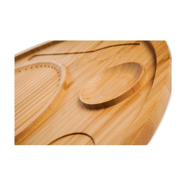 Tanjur za posluživanje od bambusa Bambum Teodora, ø 38 cm-image-3