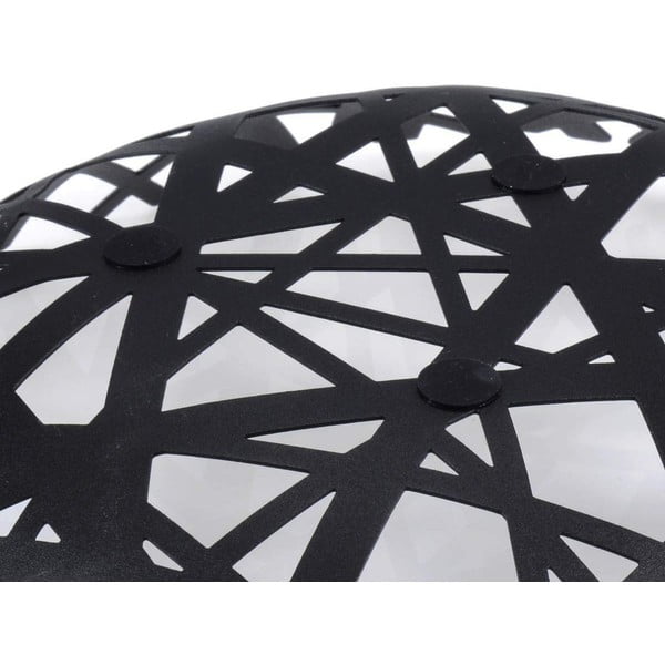 Crna zdjela za voće YAMAZAKI Tower, ø 26 cm-image-1