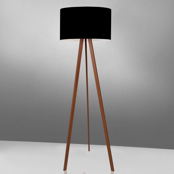 Crna Jednostavna podna svjetiljka-image-1