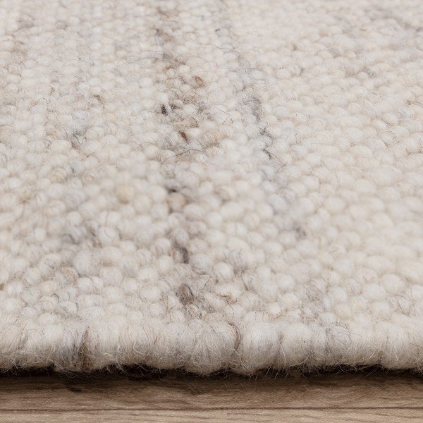 Obostrani/ručno rađen tepih od mješavine vune boje slonovače 120x170 cm Birkdale Ivory – Asiatic Carpets-image-4