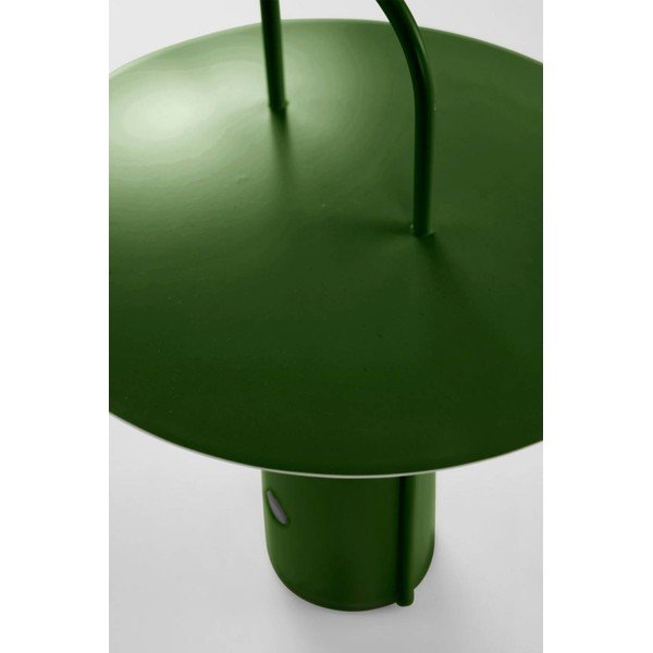 Zelena metalna LED stolna lampa s mogućnosti zatamnjivanja (visina 24 cm) Venna – Jotex-image-3
