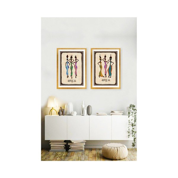 Set od 2 murala Tablo Center Ladies