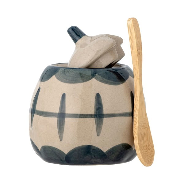 Set vrčeva od kamenine za posudice za mlijeko i šećer Allium - Bloomingville-image-2