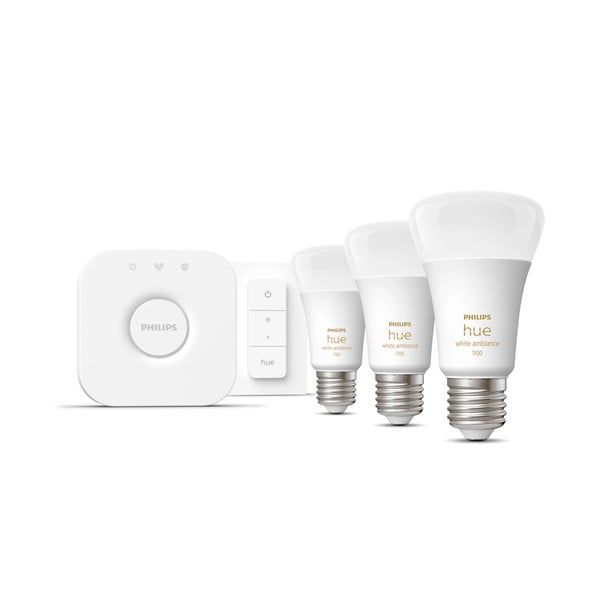 Pametni rasvjetni početni kit u setu 5 kom E27, 11 W White ambiance – Philips Hue