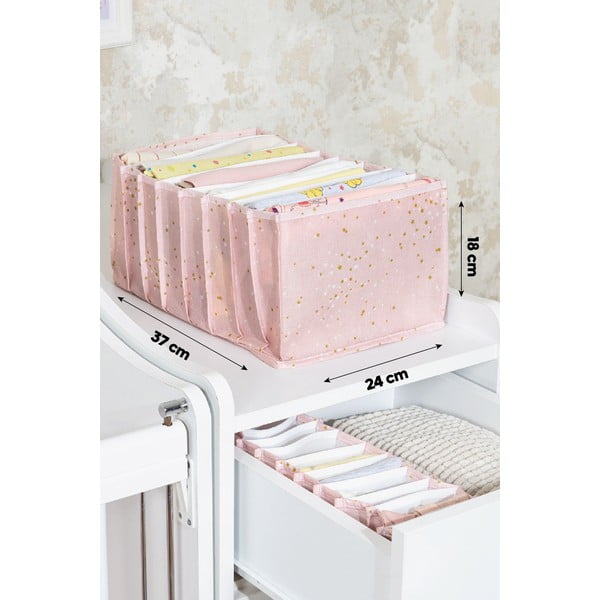 Dječja kutija za pohranu od tkanine - Mioli Decor-image-2