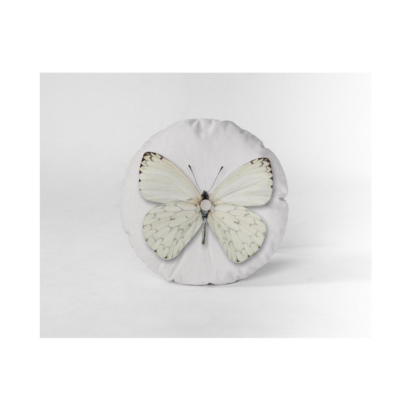 Baršunasti jastuk Velvet Atelier Butterfly, ⌀ 45 cm-image-1