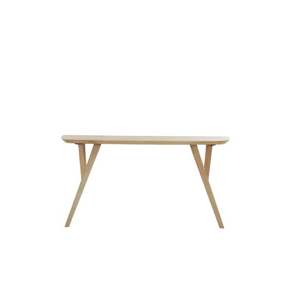 Pomoćni stol od masivnog manga u prirodnoj boji 44x160 cm Quenza – Light & Living-image-2