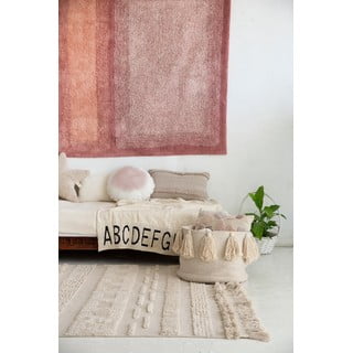 Svijetlo sivi/krem periv/ručno rađen pamučan tepih 170x240 cm Air Natural – Lorena Canals