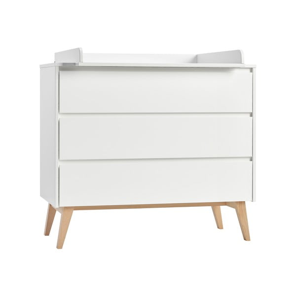 Bijela dječja komoda s ladicama Pinio Swing, 100 x 92 cm-image-2