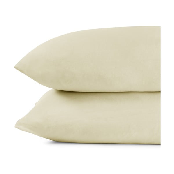 Set od 2 sivo-bež pamučne jastučnice DecoKing Amber Beige, 40 x 40 cm-image-3
