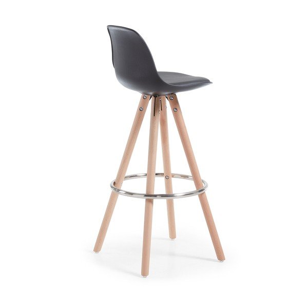 Set od 2 crne barske stolice La Forma Stag-image-4