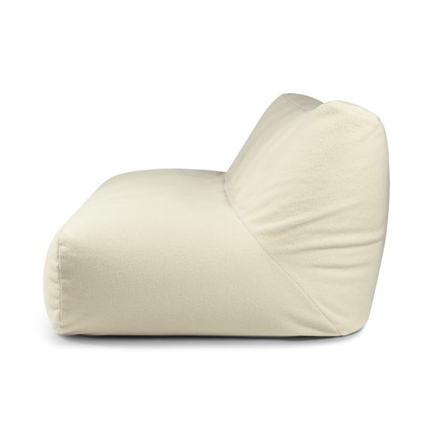 Krem vreća za sjedenje od bouclé tkanine Sofa Tube 190 – SLOWDOWN-image-2