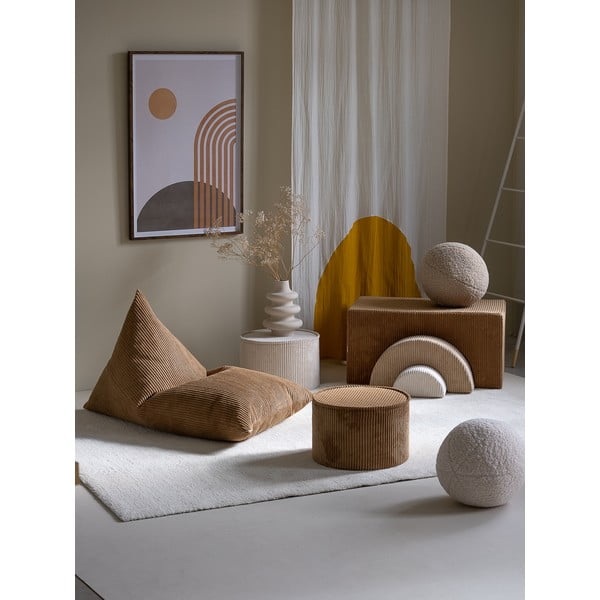 Smeđa vreća za bebe od samta Big Lounger – Wigiwama-image-1