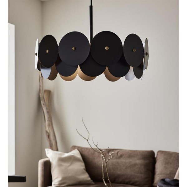 Crni luster Markslöjd Vegas, ø 53 cm-image-1